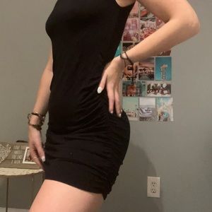 black body con dress